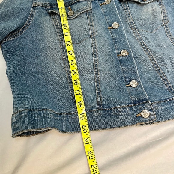 Sofia Vergara Denim Jean Jacket Ladies Size L - Picture 9 of 10